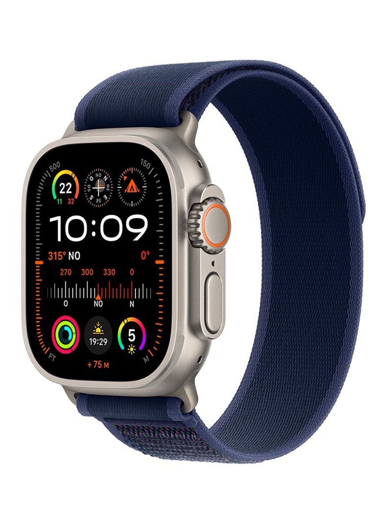 Apple Watch Ultra 2 GPS + Cellular Caja Titanio Natural 49mm Correa Loop Trail Azul Talla M/L-0