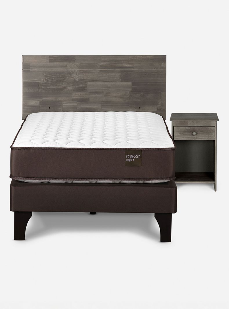 Cama Ergo T 1 Plaza Tabor Grafito-1