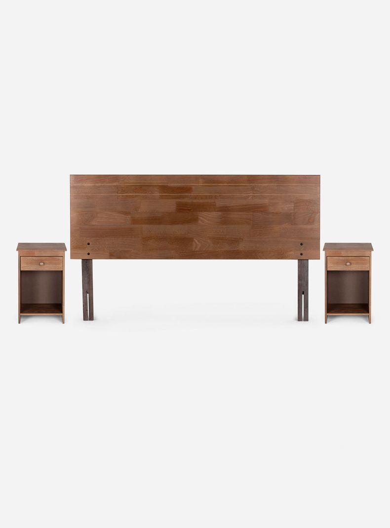 Cama Ergo T 2 Plazas Base Normal Tabor Caramelo-2