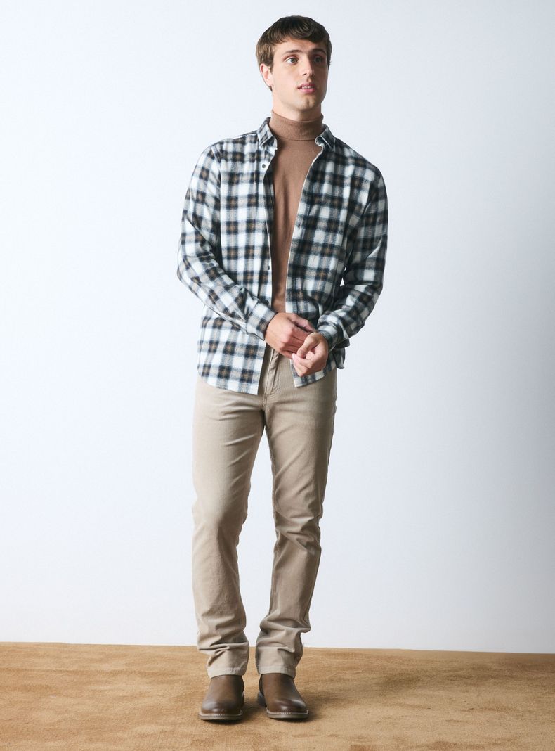 Camisa Escocesa Print-4