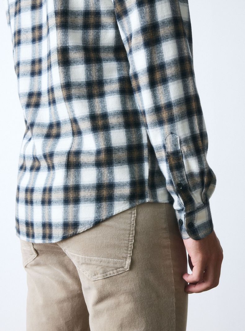 Camisa Escocesa Print-3