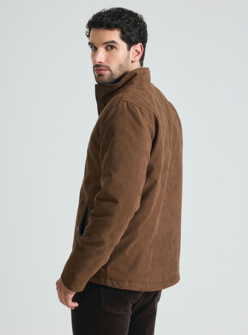 Chaqueta Suede Full Zipper-1
