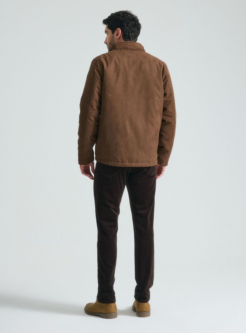 Chaqueta Suede Full Zipper-5