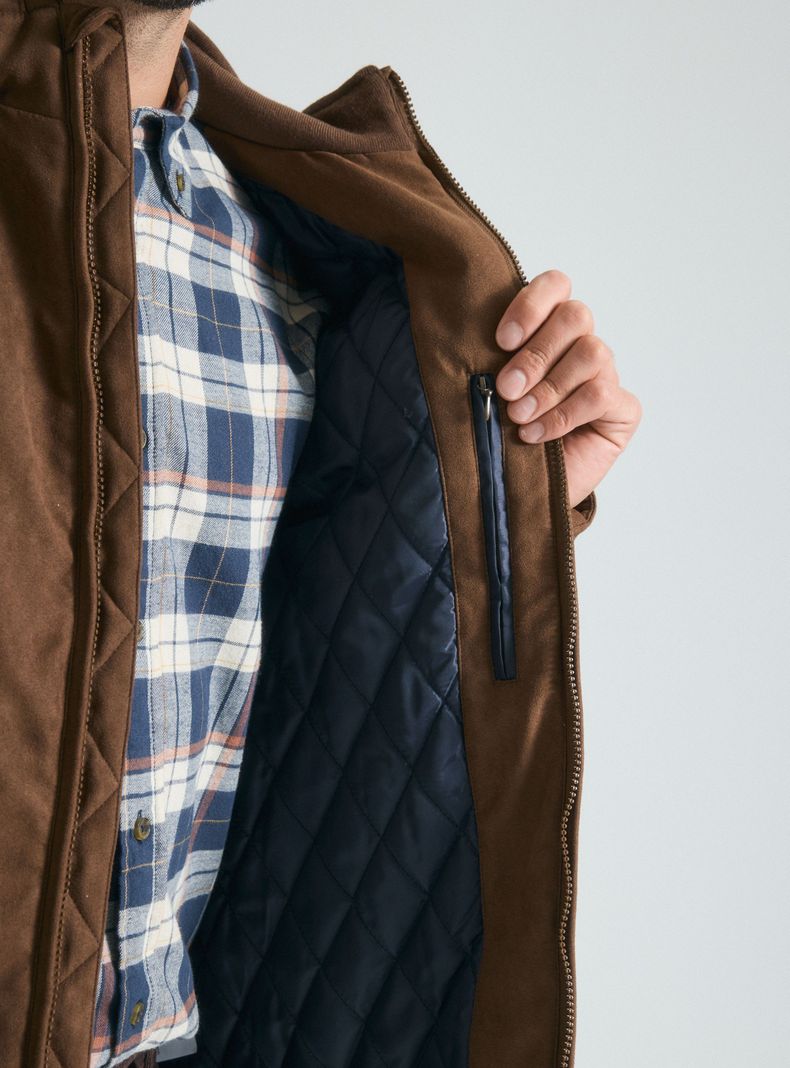 Chaqueta Suede Full Zipper-3