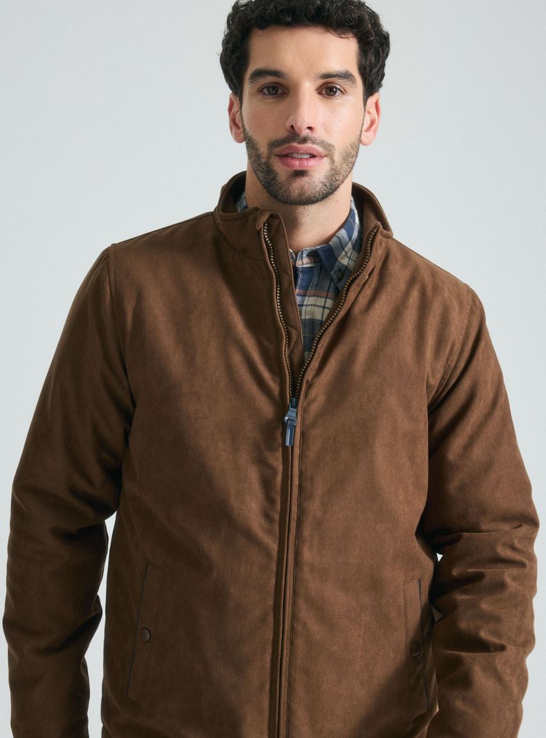 Chaqueta Suede Full Zipper-2