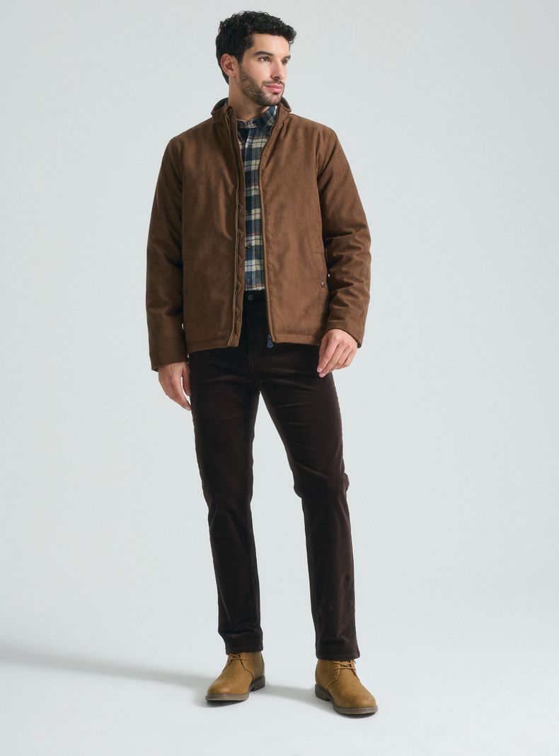 Chaqueta Suede Full Zipper-4