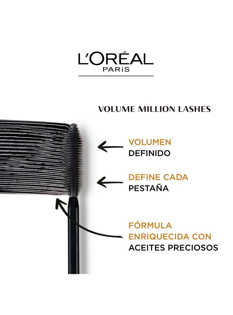 Máscara L'Oréal de Pestañas Volume Collagene Waterproof-5