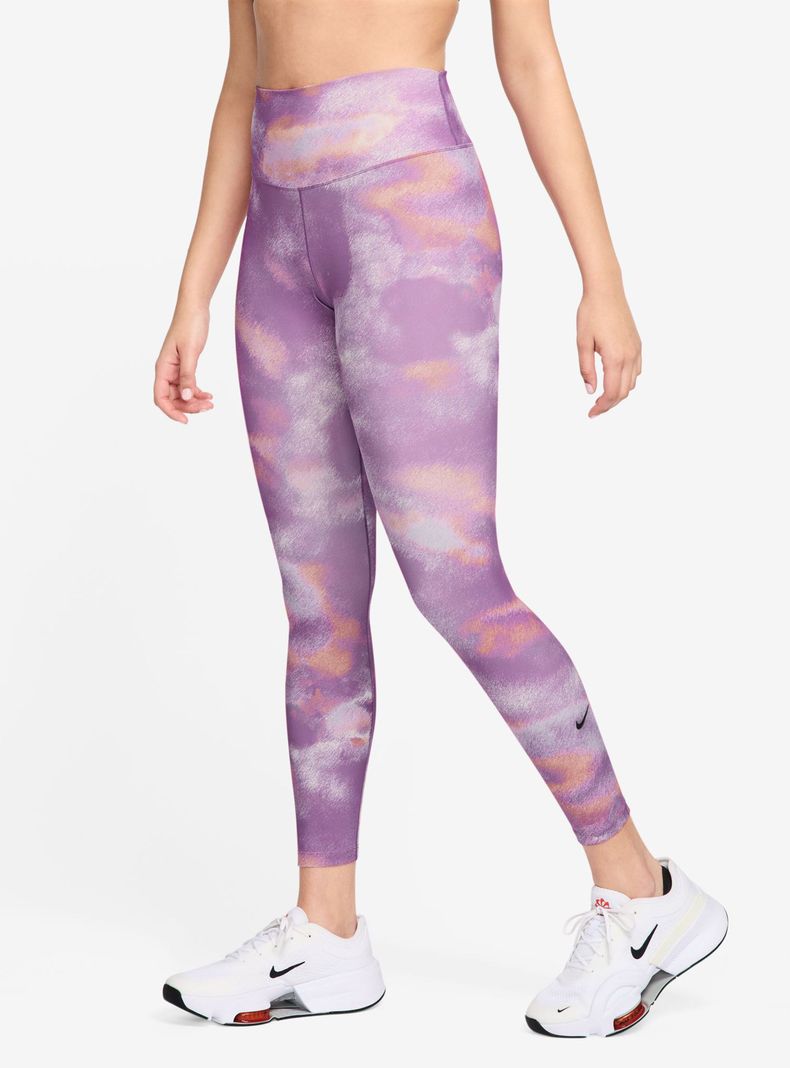 Calza Printed  One High-Waisted  7/8 Leggings Tigh Aop2-0