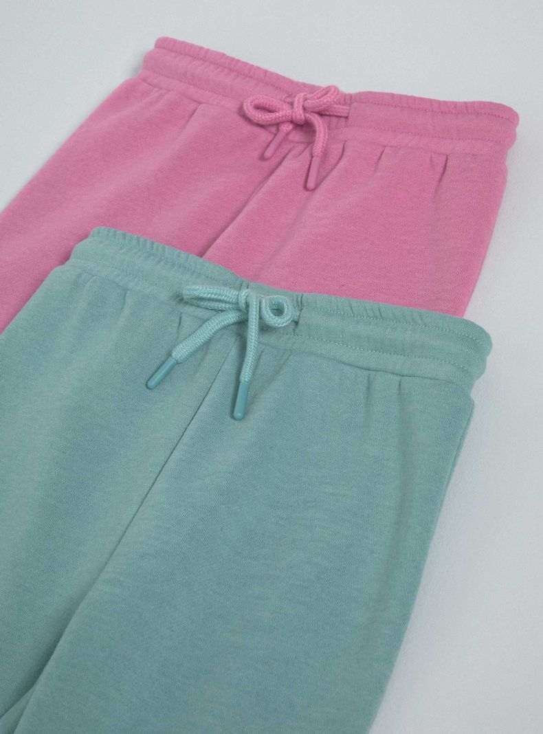 Pantalón Bipack Fleece Modelo Liso-2