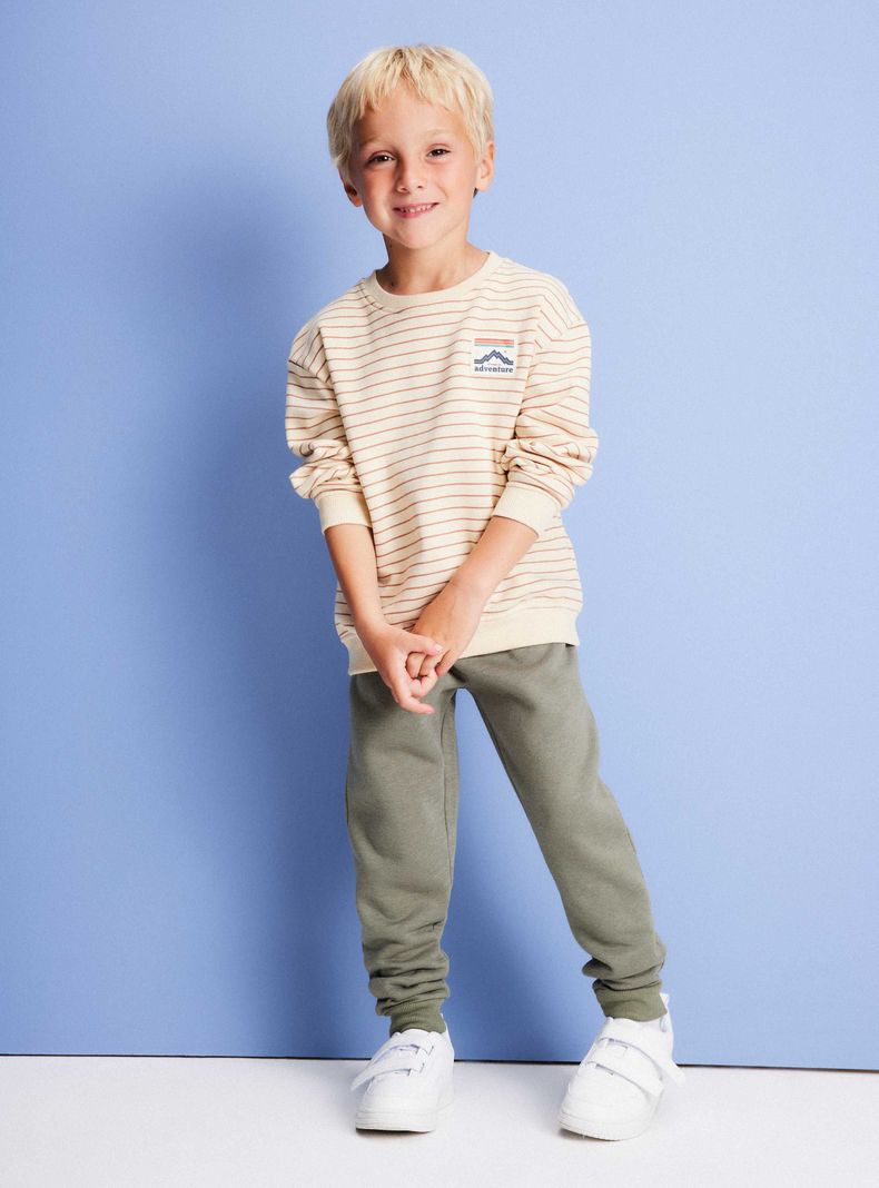 Pantalón Liso Bipack Fleece-1