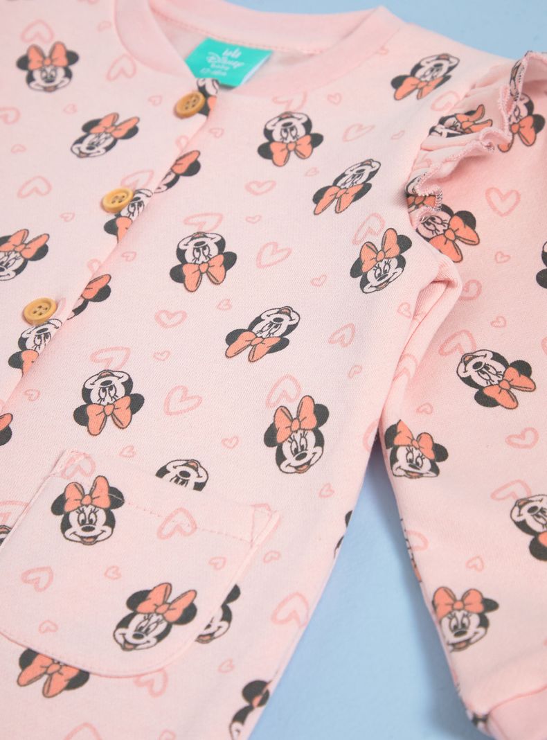 Osito de Minnie con Botones de Madera-2