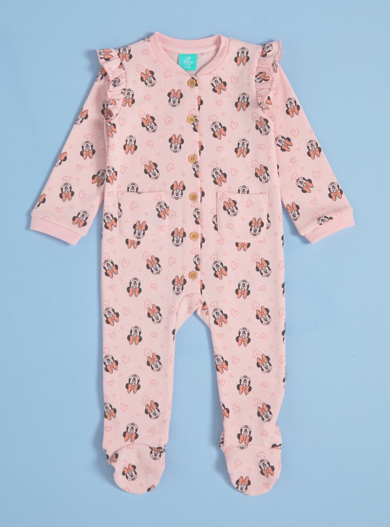 Osito de Minnie con Botones de Madera-0