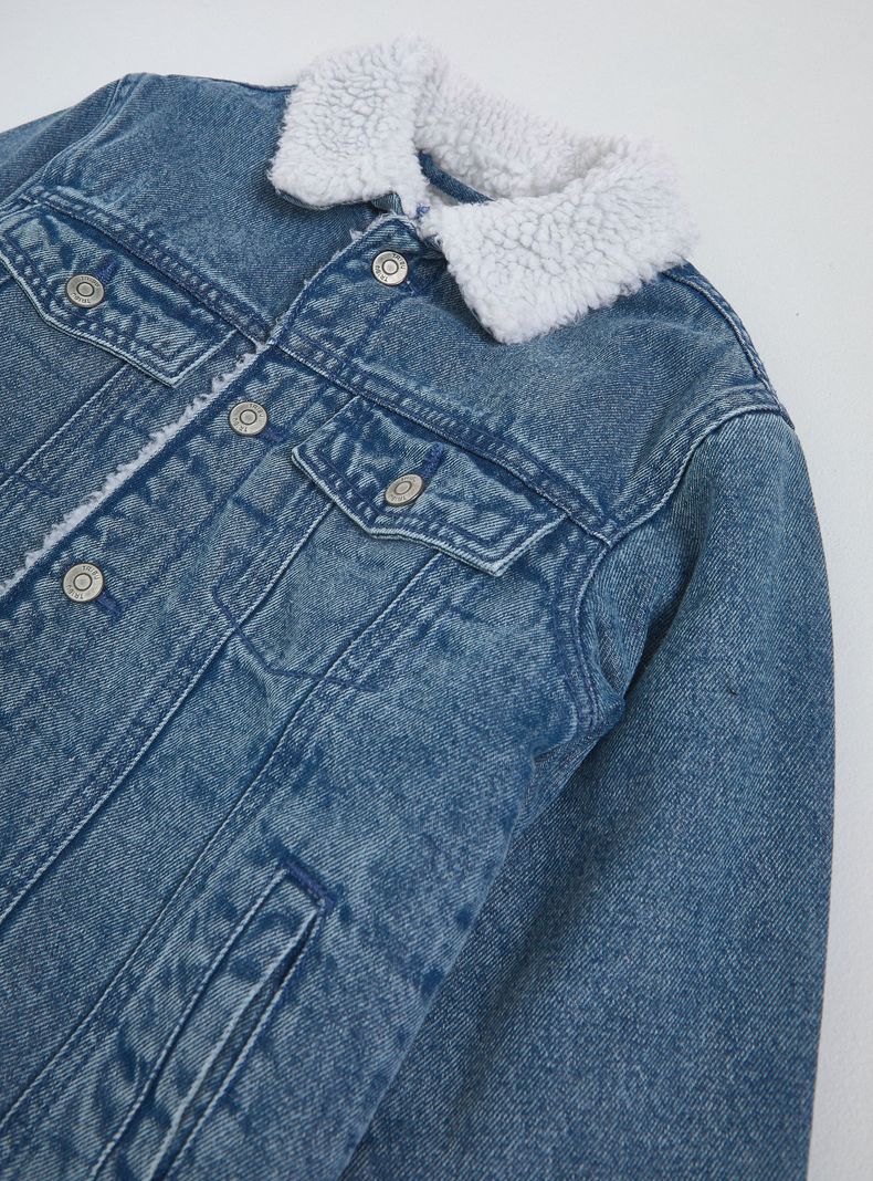 Chaqueta Denim Forrada Sherpa-2
