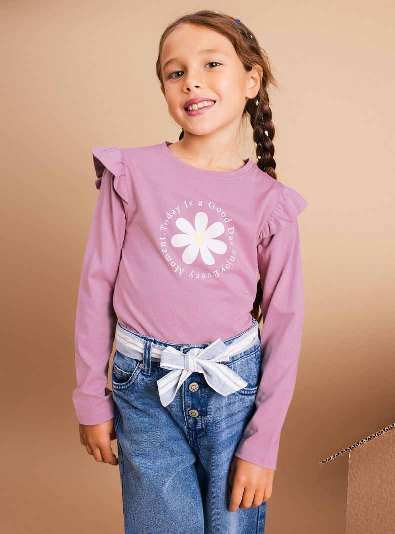 Polera Tripack Lisa y Estampada-0