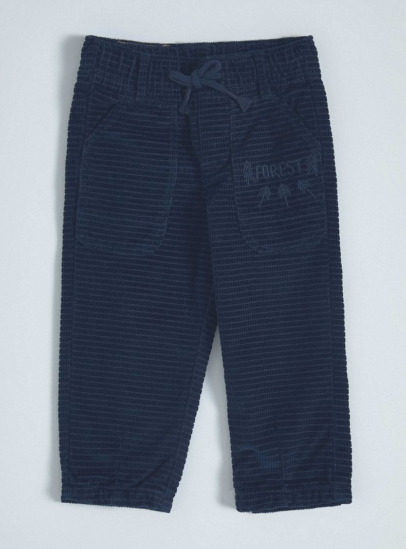 Pantalón con Coteté Texturado-0