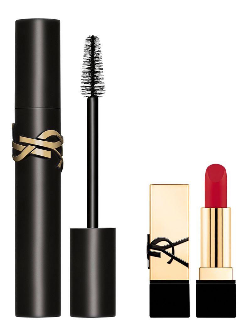 Set Maquillaje Máscara de Pestañas Lash Clash + Mini Labial Rouge Pur Couture RM-0