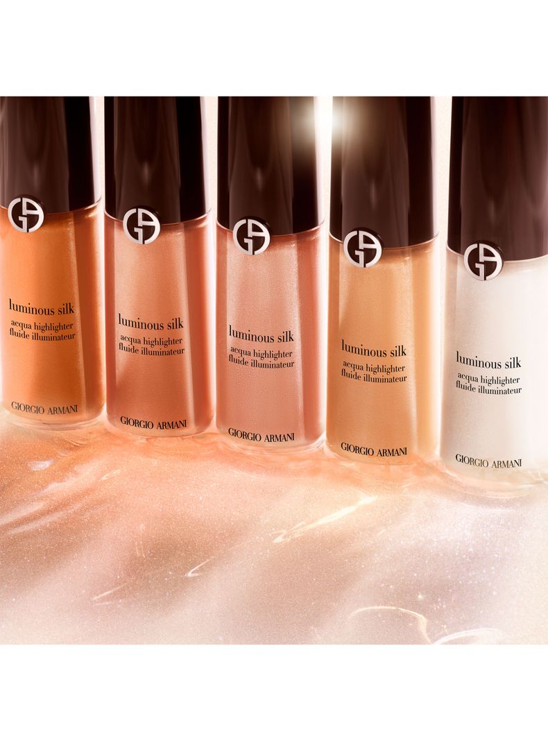 Iluminador Líquido Luminous Silk Acqua Highlighter 01 Halo 12 ml Giorgio Armani-5