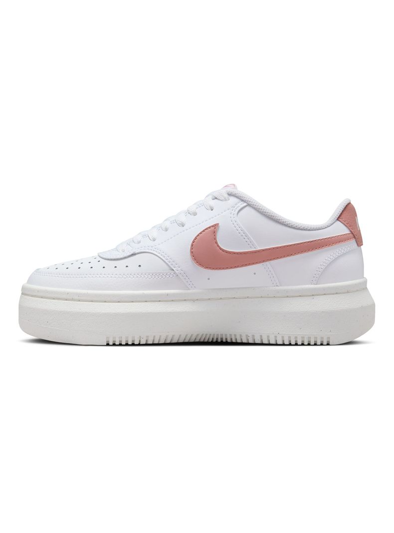 Zapatill Urbana Logo Mujer Court Vision Alta Ltr Plataforma-2
