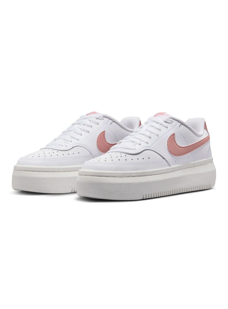 Zapatill Urbana Logo Mujer Court Vision Alta Ltr Plataforma-1