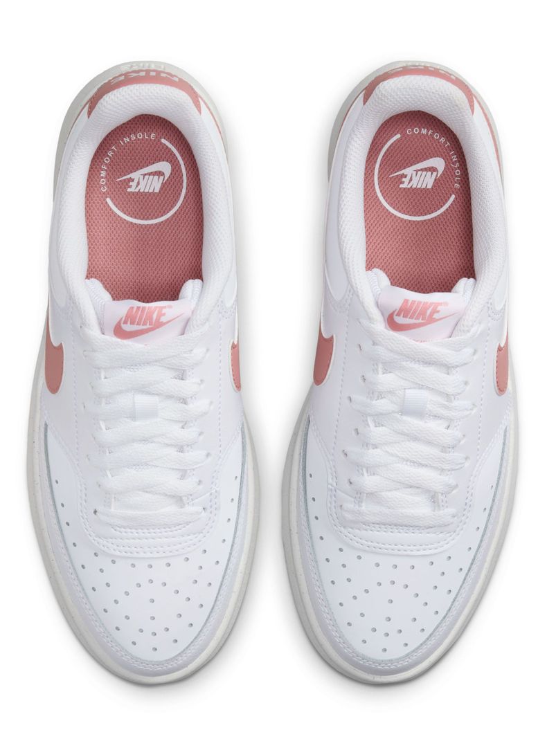 Zapatill Urbana Logo Mujer Court Vision Alta Ltr Plataforma-3