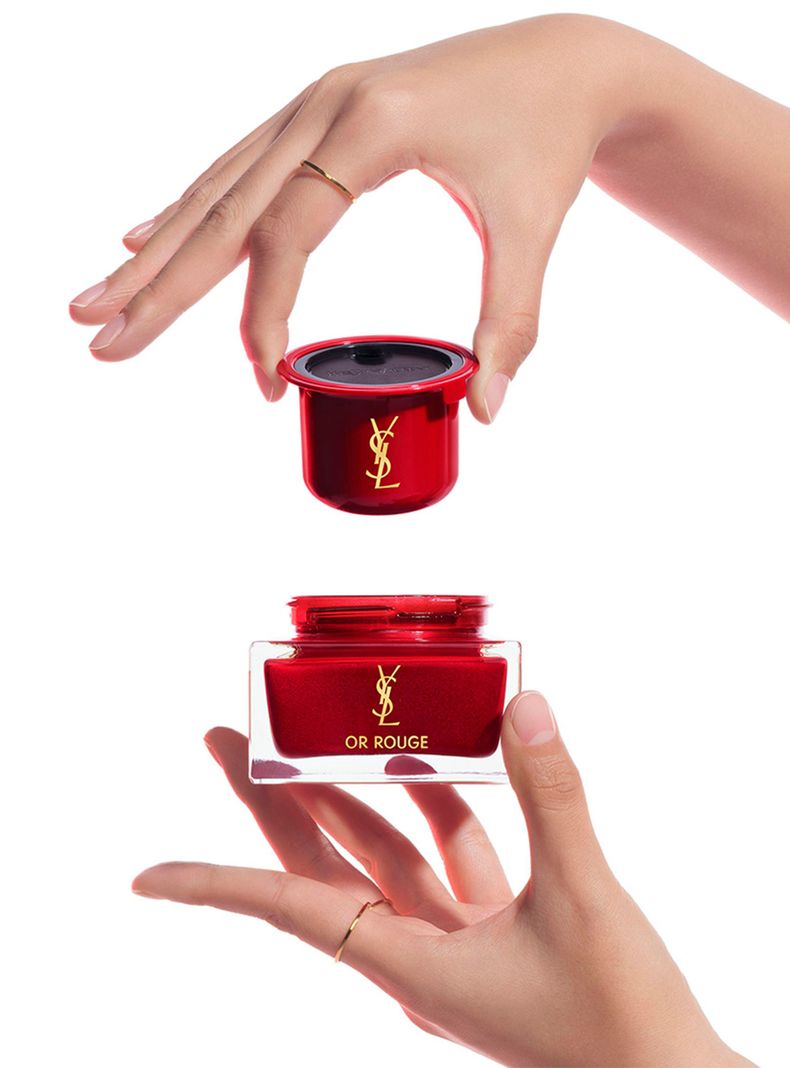 Refill Crema Facial Or Rouge La Crème Riche 50ml Yves Saint Laurent-2