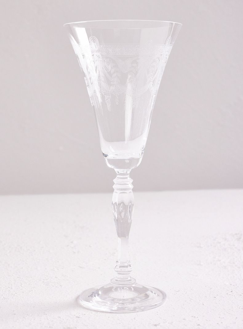 Set 6 Copas Cristal Tallado Victoria Tinto 230 ml-1
