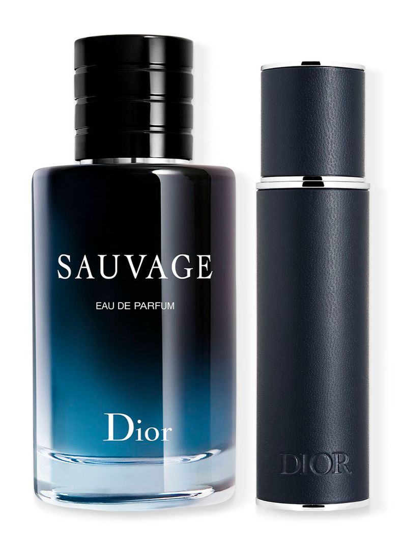 Cofre Sauvage EDP y Vaporizador de Viaje Edición Limitada-1