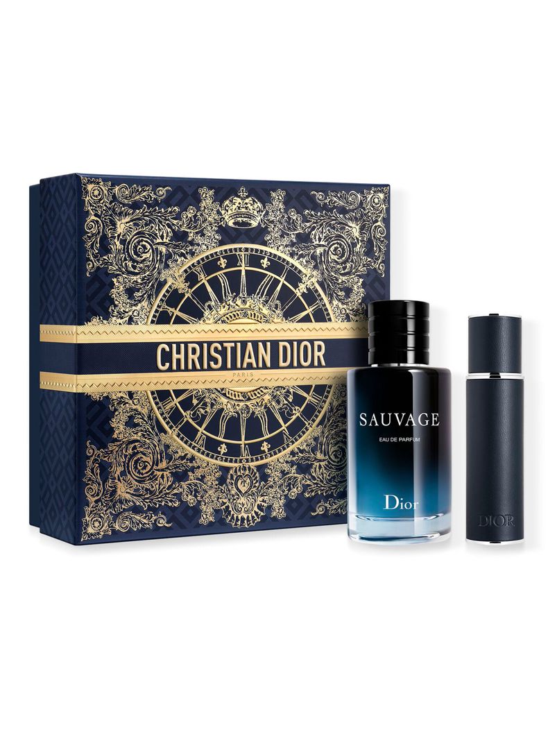 Cofre Sauvage EDP y Vaporizador de Viaje Edición Limitada-0
