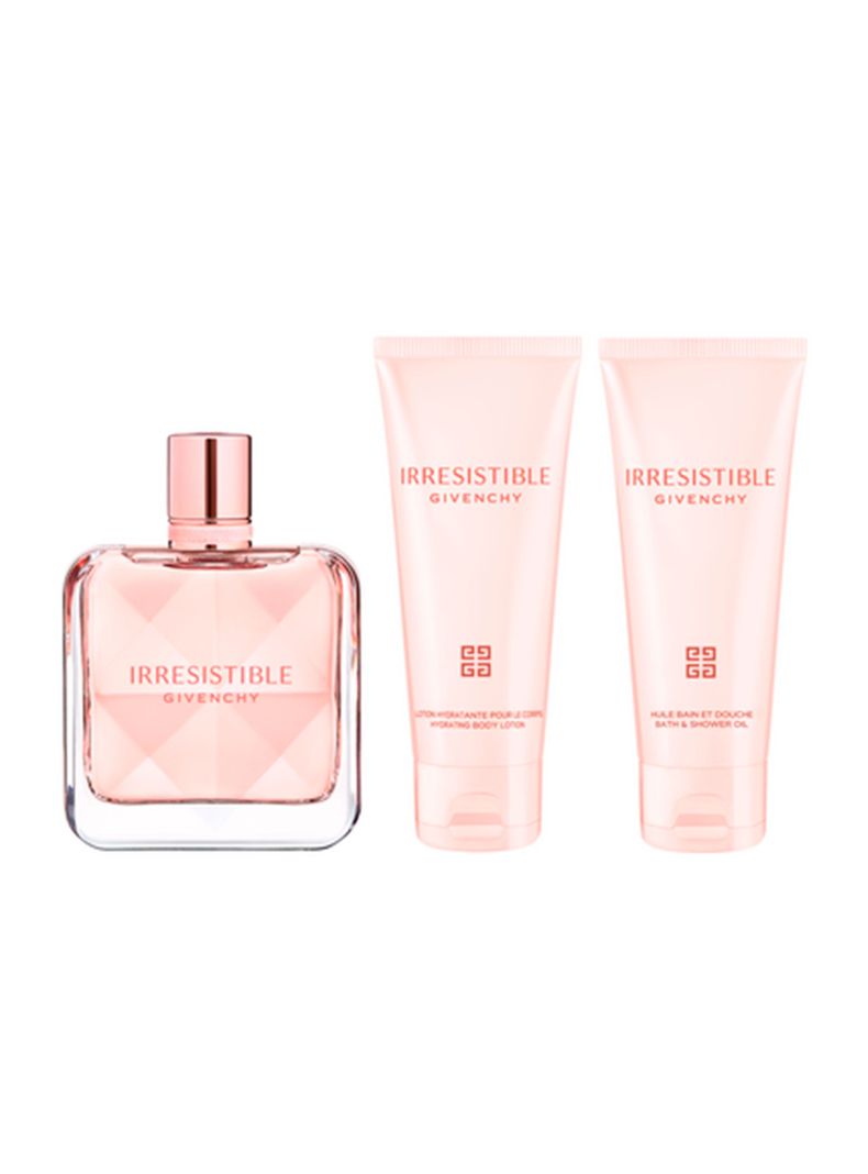 Set Perfume Irresistible EDP Mujer 80 ml + Loción Corporal Hidratante 75 ml + Gel de ducha perfumado 75 ml-2