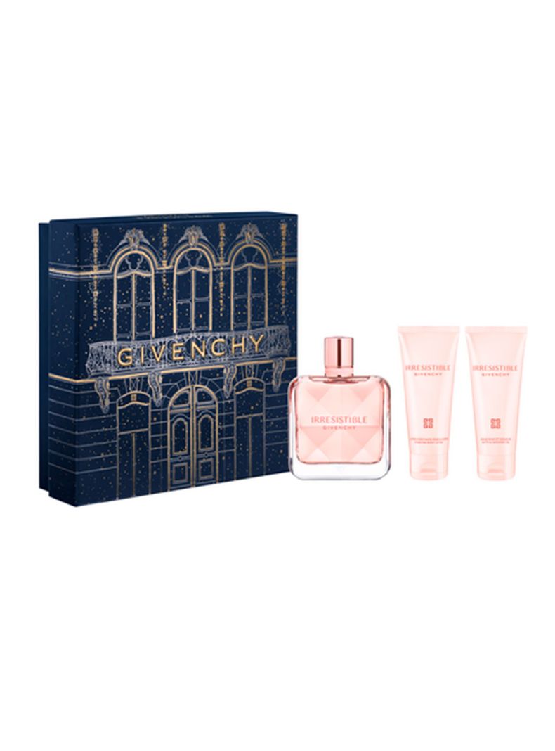 Set Perfume Irresistible EDP Mujer 80 ml + Loción Corporal Hidratante 75 ml + Gel de ducha perfumado 75 ml-0