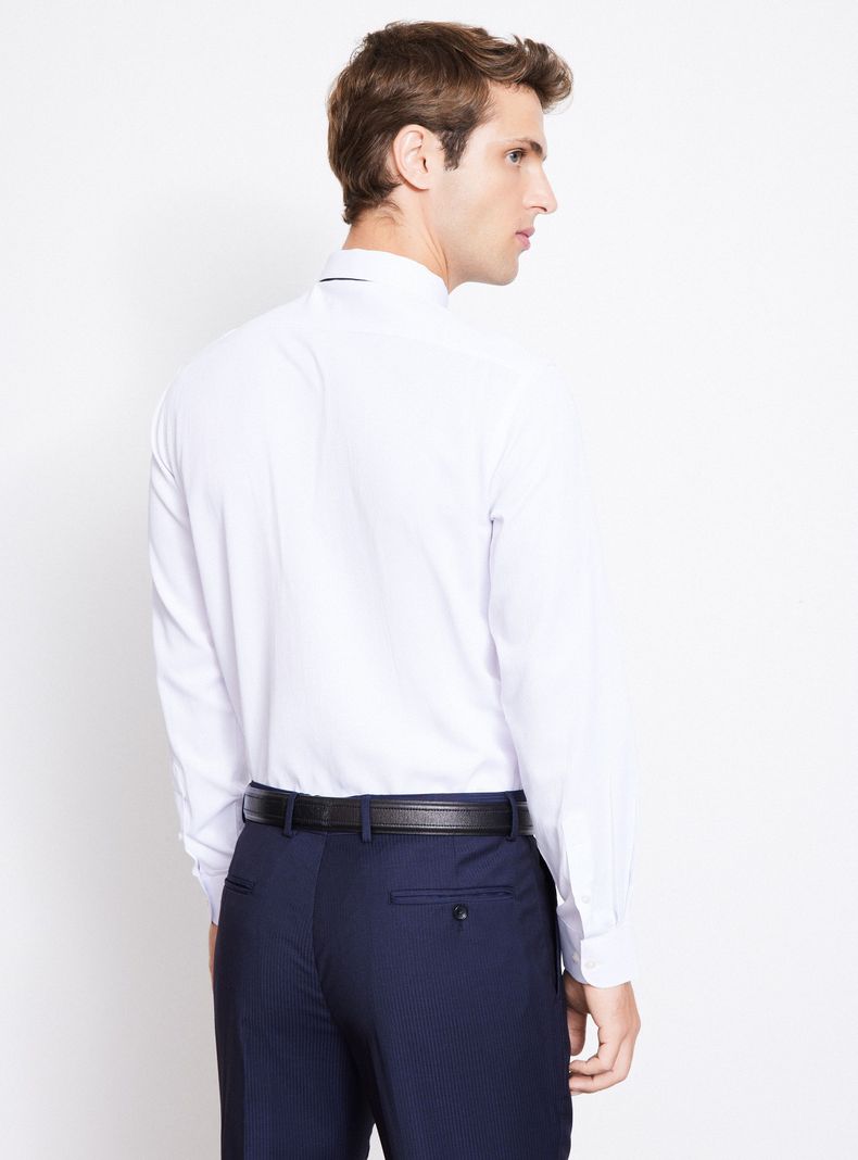 Camisa Slim Fit en Texturas-1