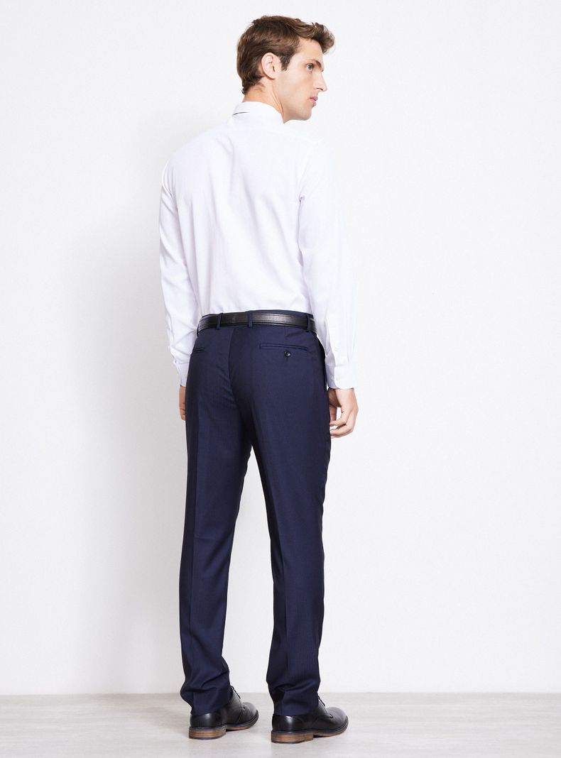 Camisa Slim Fit en Texturas-5