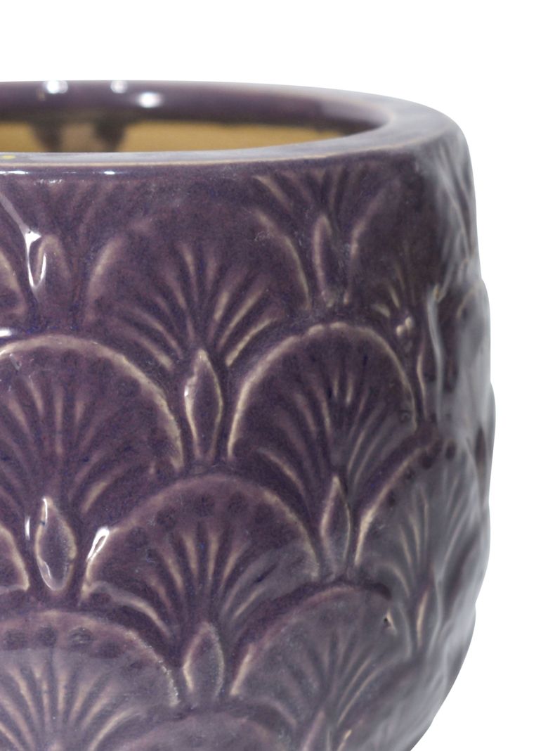Macetero Morado 15 cm-2