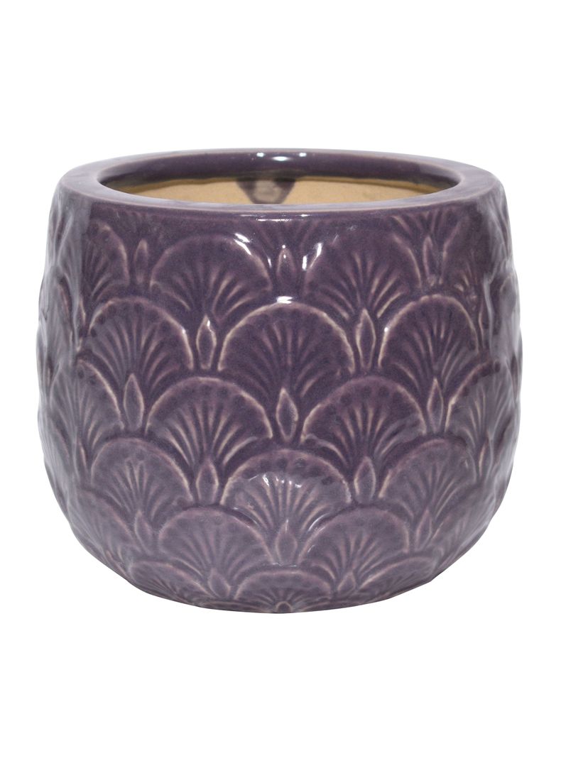 Macetero Morado 15 cm-0