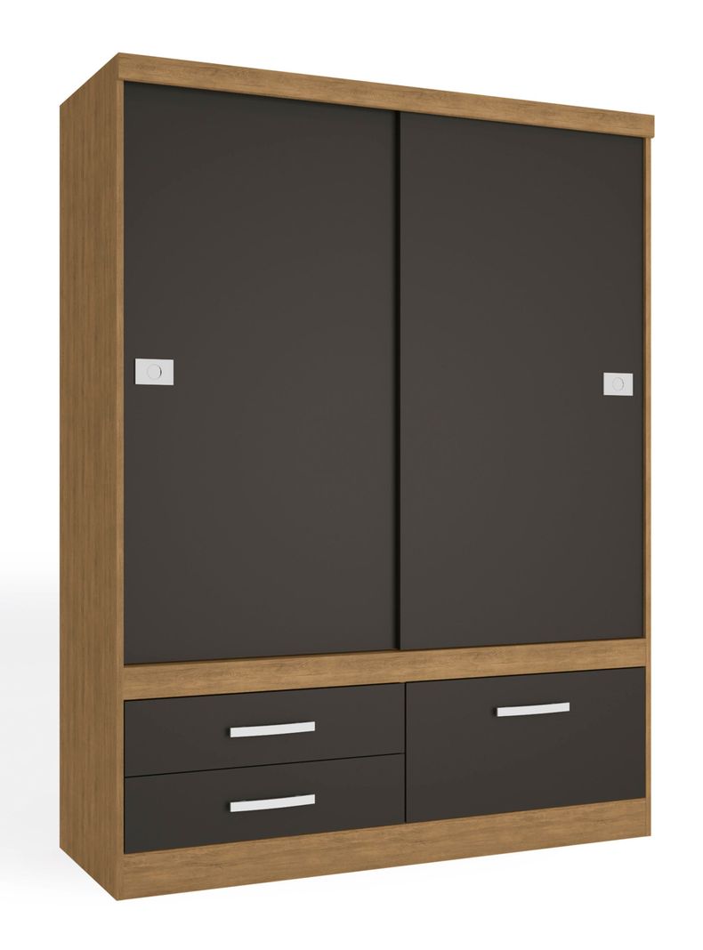 Clóset S582 2 Puertas Correderas 3 Cajones-0