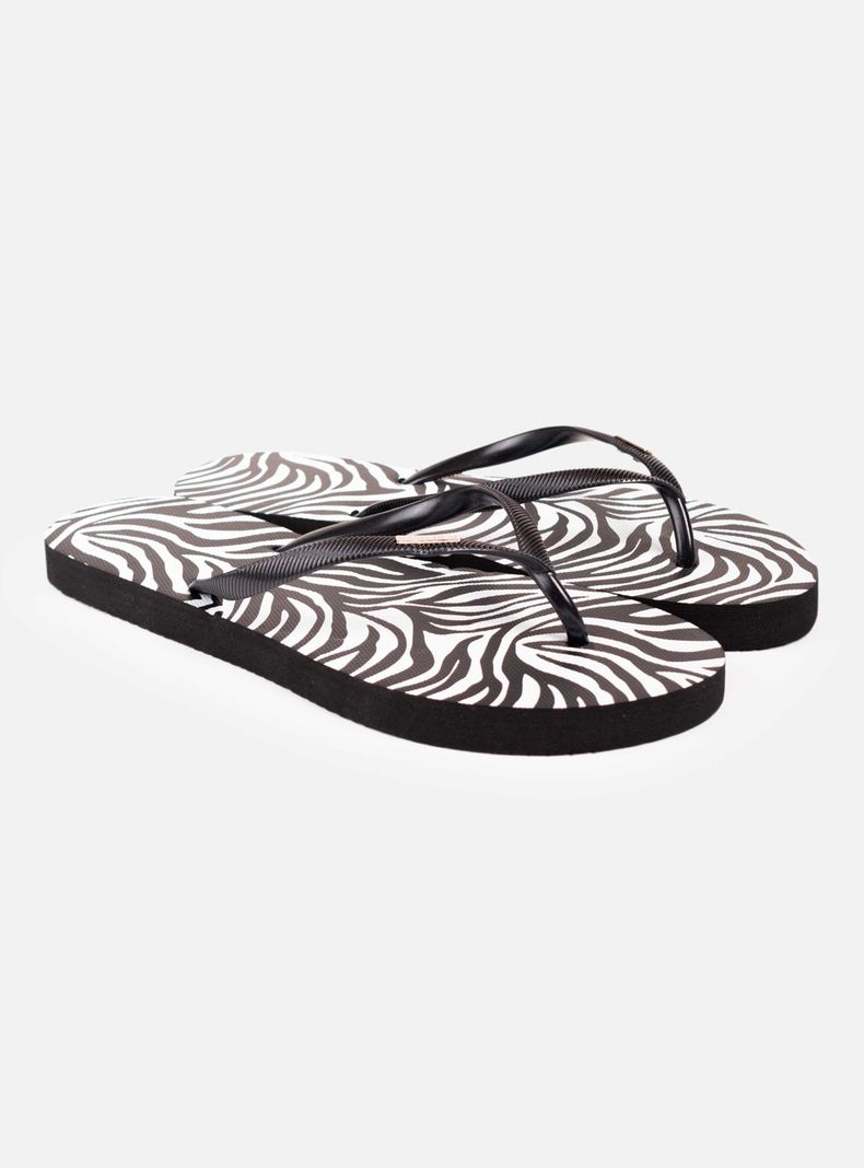 Sandalia Cebra Print Baja 5S1129WV Mujer-1