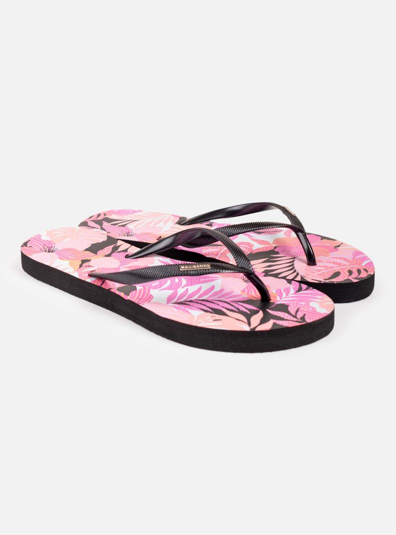 Sandalia Baja Hojas Print 5S1130WV Mujer-1