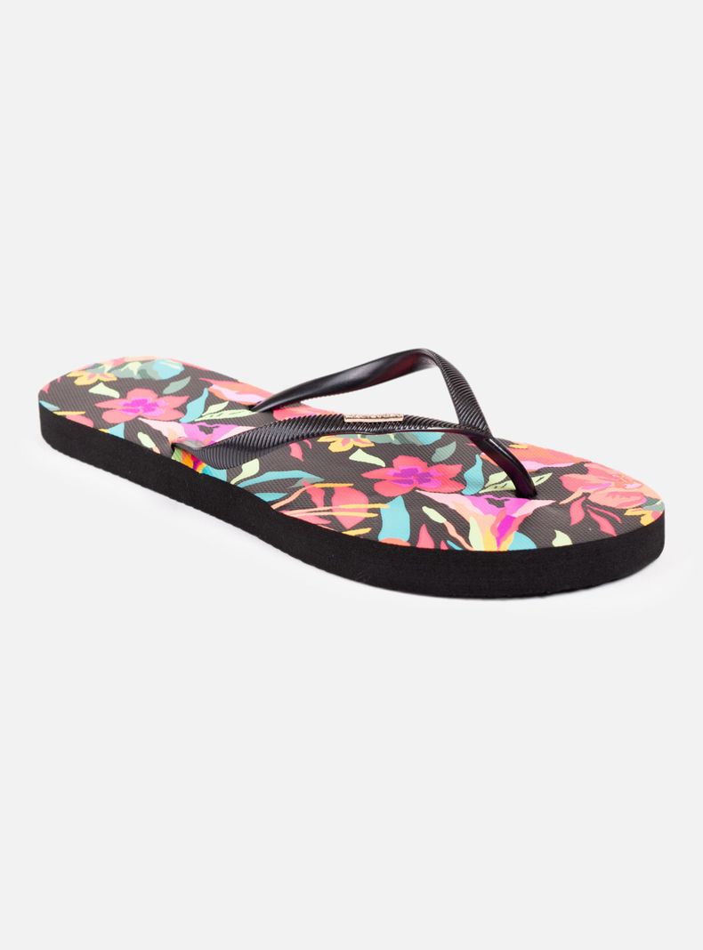 Sandalia Baja Flor Estampada 5S1131WV Mujer-2