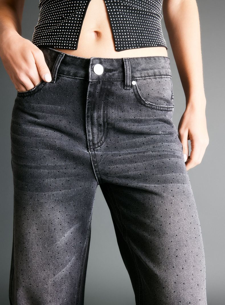 Jeans con Brillo Strass-2