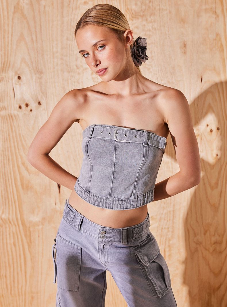 Peto Corset con Detalle de Hebilla-0