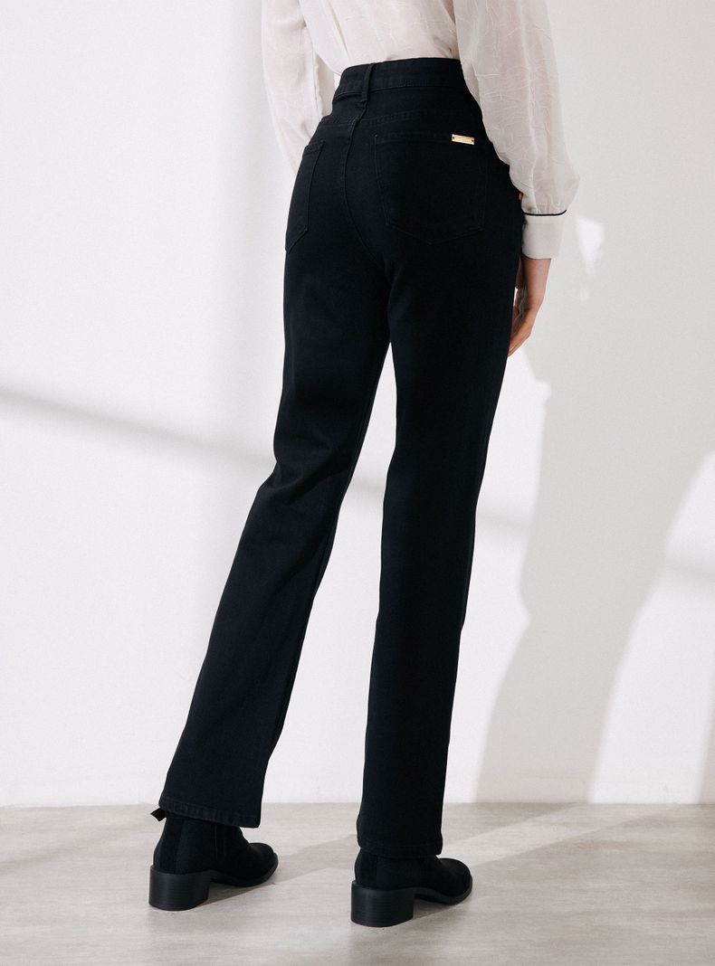 Jeans Tiro Medio-1
