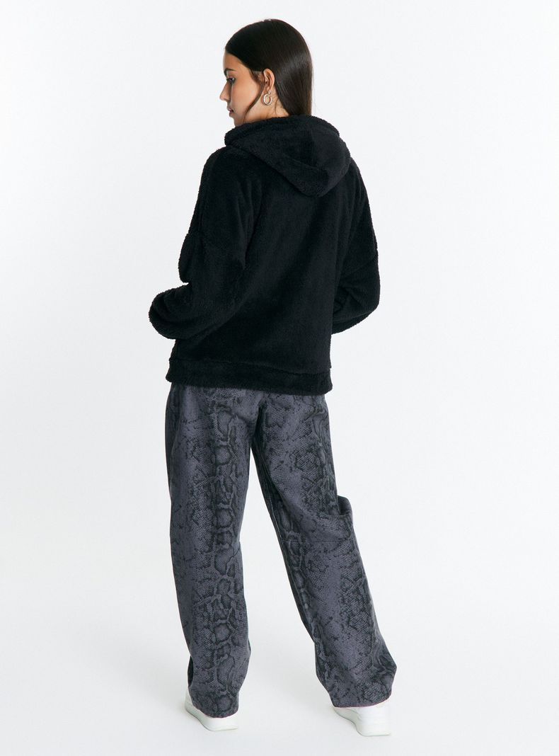 Polar con Solapa Acolchada Relaxed Fit-5