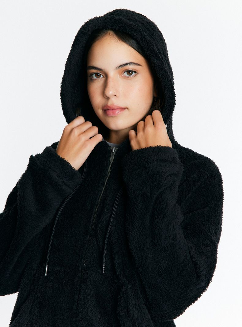 Polar con Solapa Acolchada Relaxed Fit-2