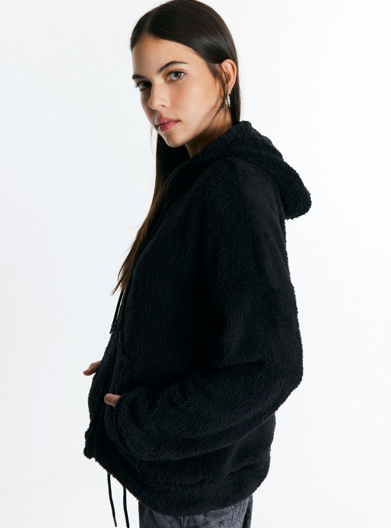 Polar con Solapa Acolchada Relaxed Fit-1