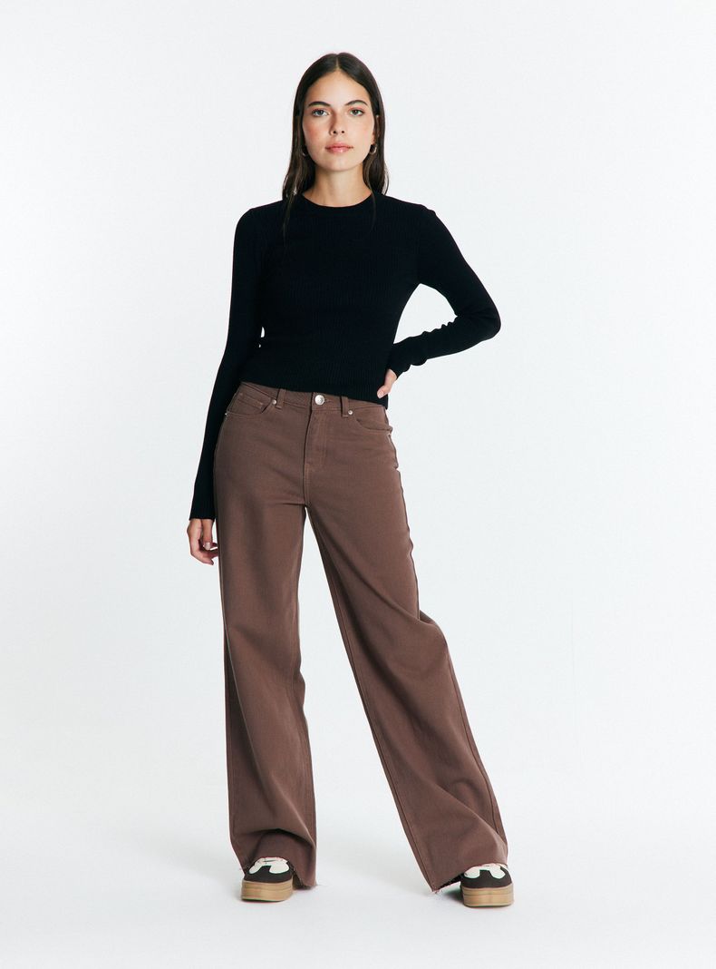 Sweater Liviano Cuello Redondo-4