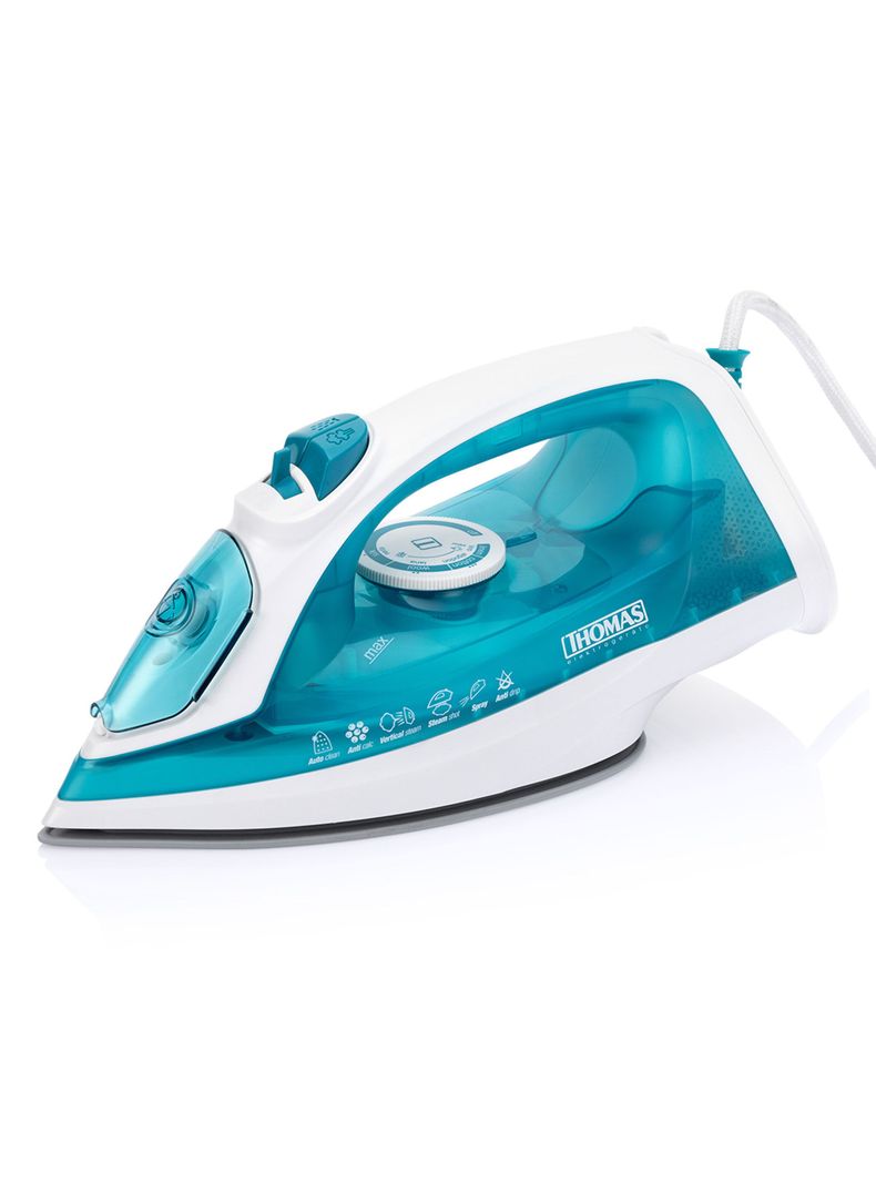 Plancha a Vapor Vertical TH-7055 Celeste-2