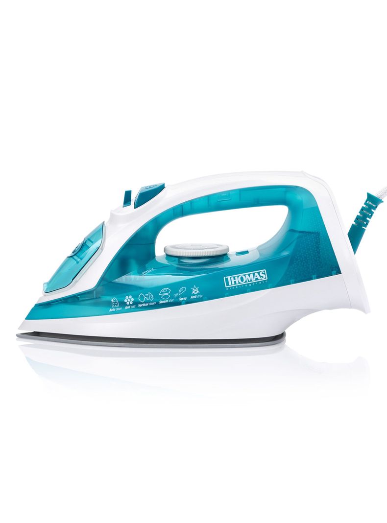 Plancha a Vapor Vertical TH-7055 Celeste-0