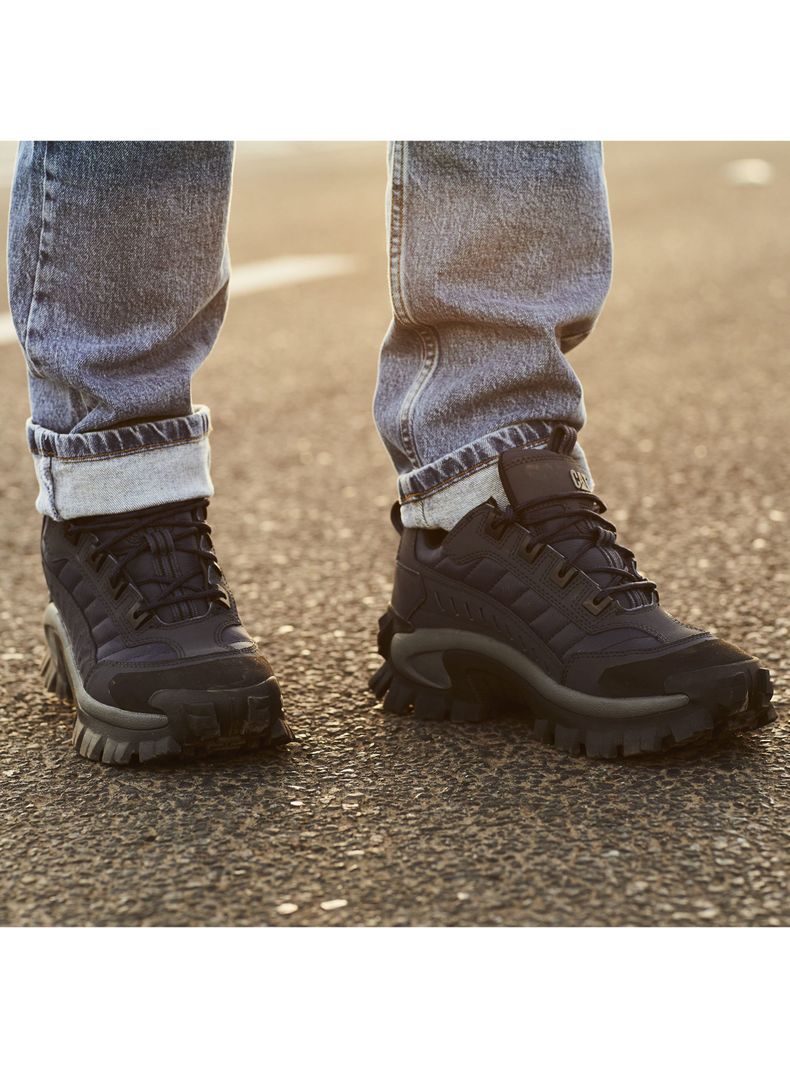 Zapatilla Urbana Intruder Mid Cuero Hombre-4