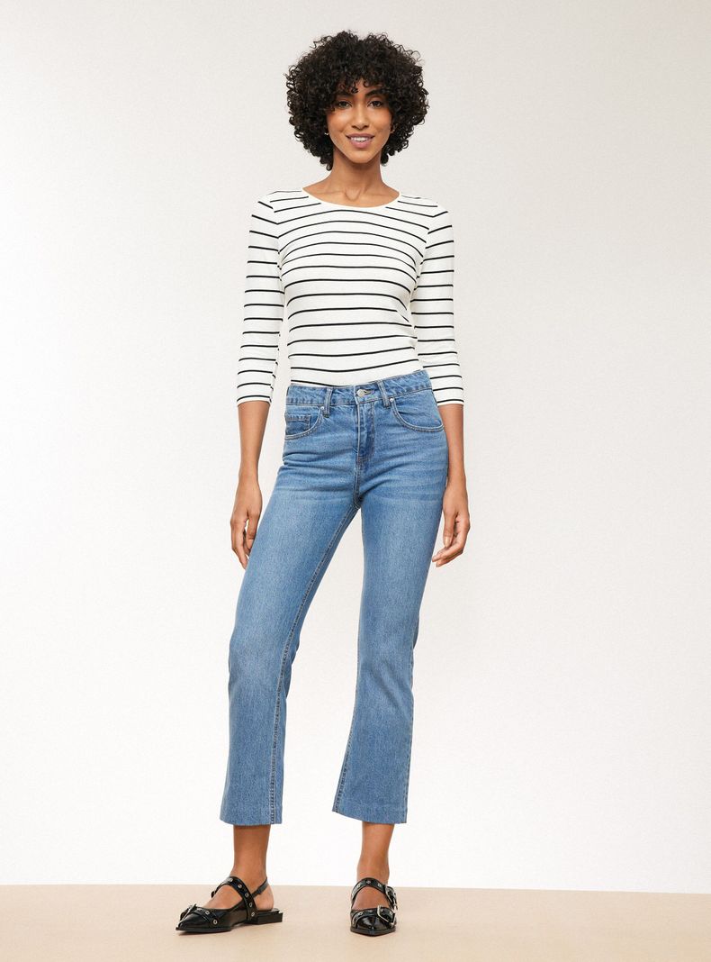 Jeans Variedad de Lavados Denim Tiro Medio-4