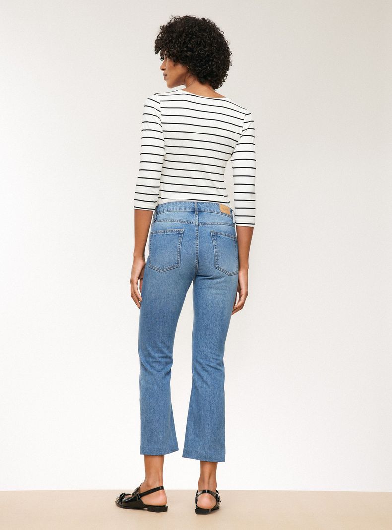 Jeans Variedad de Lavados Denim Tiro Medio-5
